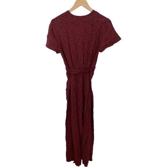 Rails Jet Animal Printed V-Neck Jumpsuit in Rust - Picture 6 of 8